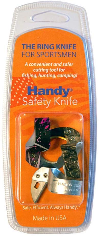 Sportsmen 3-Pack Handy Safety Knife Finger ring knives